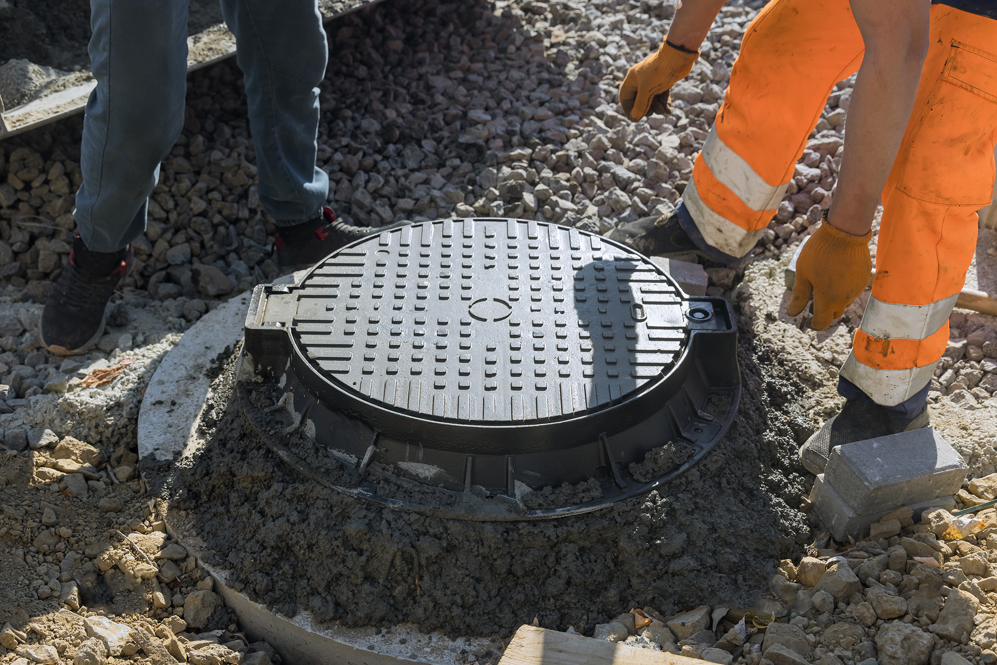 septic system installation by peninsula excavating